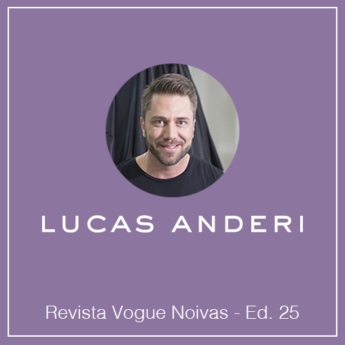 Lucas Anderi na Vogue Noivas
