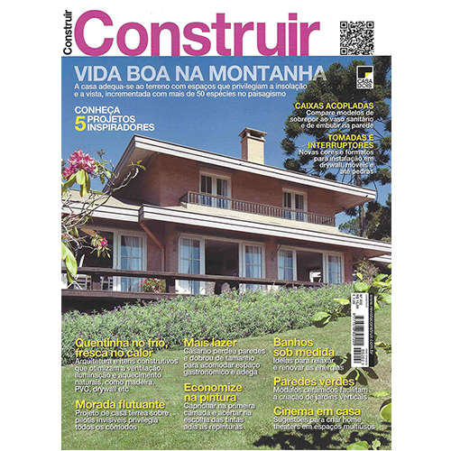 Cerâmica Portinari na revista Construir