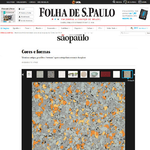1st Floor na Folha de S. Paulo