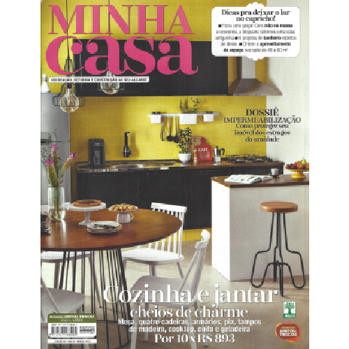 Colormix na capa da revista Minha Casa