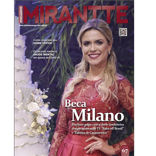 Beca Milano na Mirante Magazine